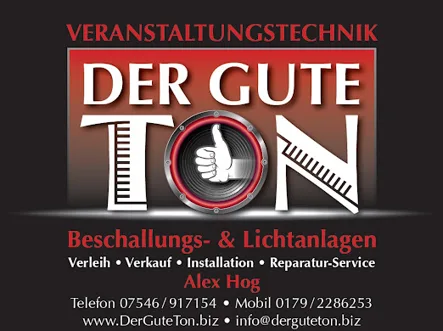 Hog - Der gute Ton - Veranstaltungstechnik